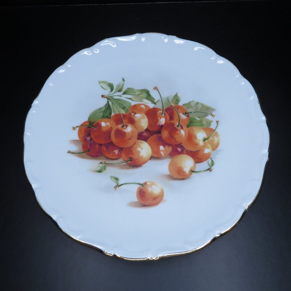 Vintage Bavaria Schumann Arzberg "Cherry" Salad Plate